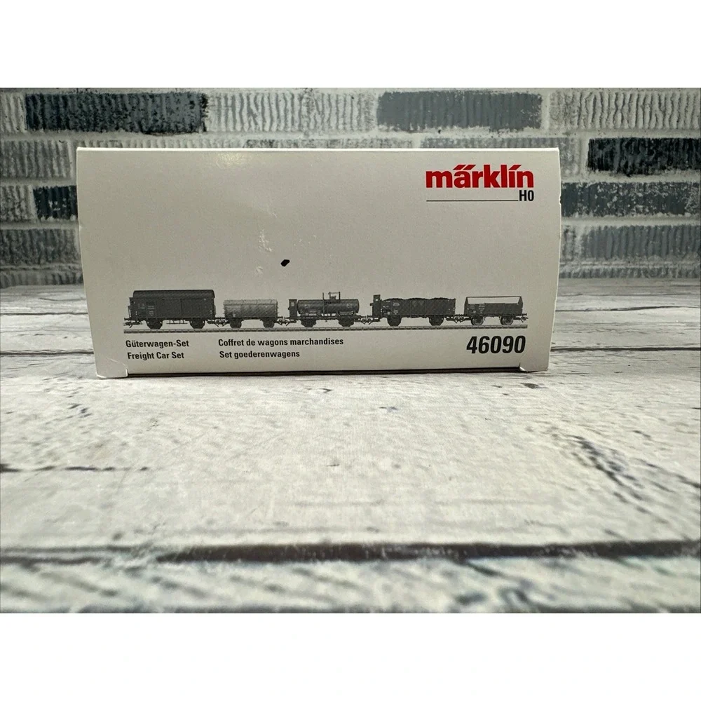 Märklin 46090 HO DRG FREIGHT CAR SET 5 PIECE ERA II NEW IN BOX